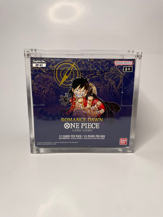 (Pre-Order) One Piece - (Pre-Eratta) Booster Box Acrylic Case