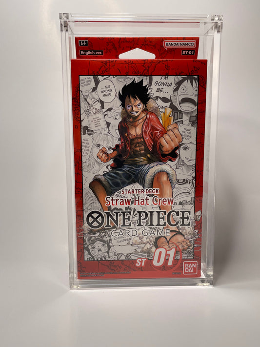 (Pre-Order) One Piece - Acrylic Starter Deck Case